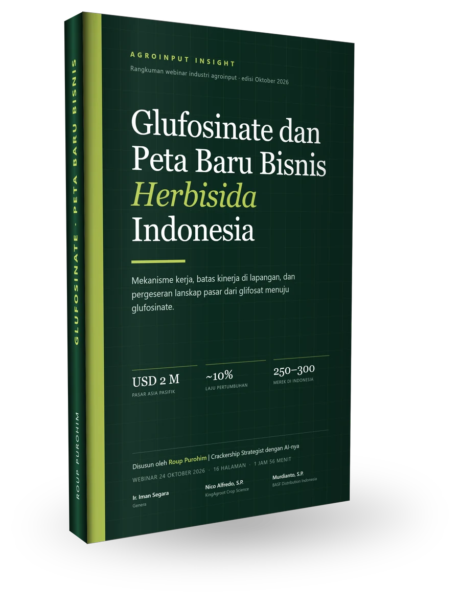 Sampul ebook Glufosinate dan Peta Baru Bisnis Herbisida Indonesia